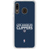 NBA Los Angeles Clippers Standard Blue Galaxy A20 Clear Case